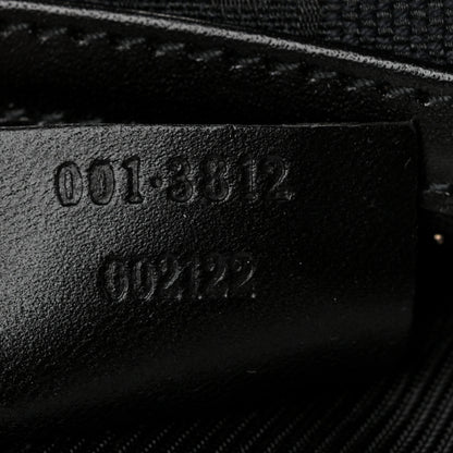 Gucci Monogram GG Small Clasp Hobo Black 6 of 10