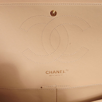 Chanel Caviar Jumbo Double Flap Beige Clair 7 of 9