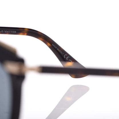 Christian Dior Oversized Offset 2 Sunglasses Black 7 of 9