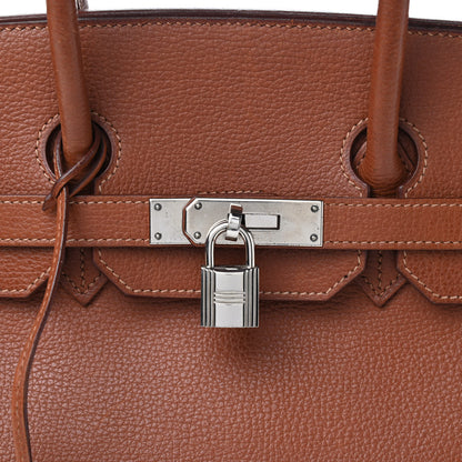 Hermes Vache Liegee Birkin 35 Noisette 15 of 17