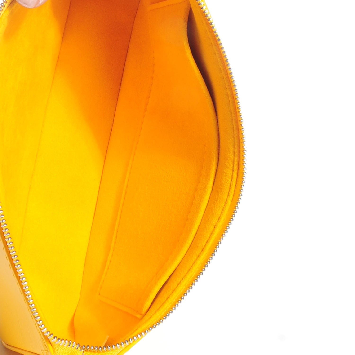 Louis Vuitton Epi Pochette Accessories NM Citron 5 of 7