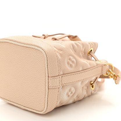 Louis Vuitton Empreinte Monogram Summer Stardust Nano Noe Beige Clair 7 of 7