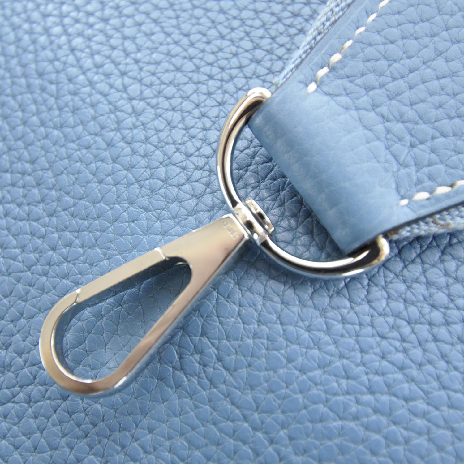 Hermes Togo Evelyne PM Blue Jean 10 of 10