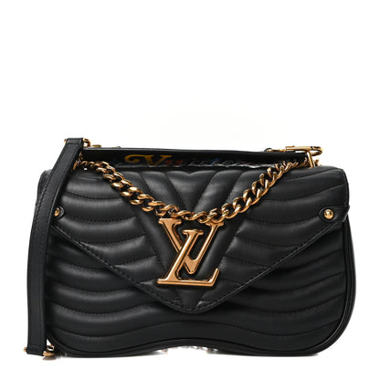 Louis Vuitton Calfskin New Wave Chain PM Black 1 of 9