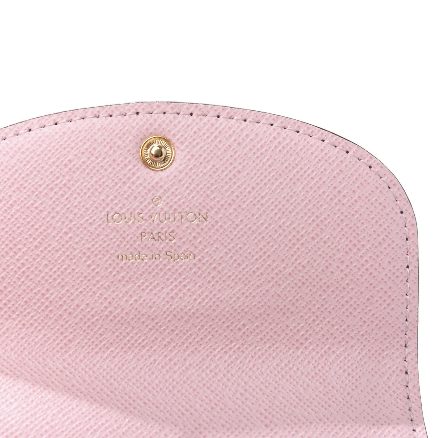 Monogram Rosalie Coin Purse Rose Ballerine