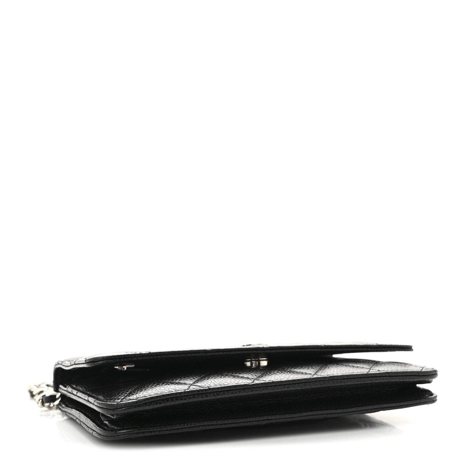 Chanel Caviar Quilted Wallet on Chain WOC Black 4 of 12