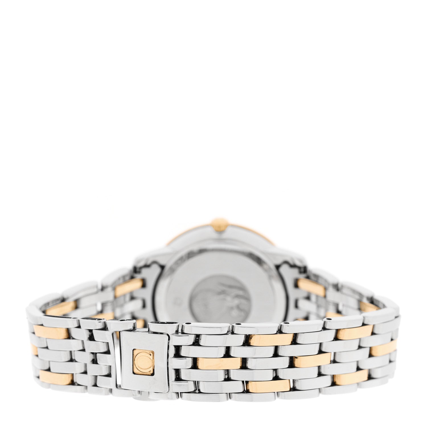 Omega Stainless Steel 18K Red Gold 27mm De Ville Prestige Quartz Watch Champagne 424.20.27.60.52.003 3 of 5