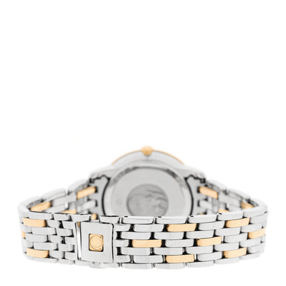 Omega Stainless Steel 18K Red Gold 27mm De Ville Prestige Quartz Watch Champagne 424.20.27.60.52.003 3 of 5