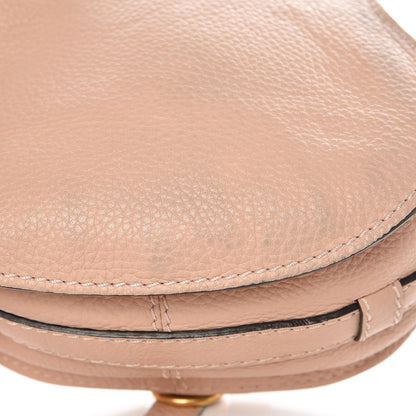 Chloe Calfskin Mini Marcie Round Crossbody Bag Blush Nude 6 of 8