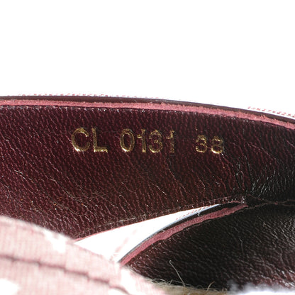 Louis Vuitton Monogram Idylle Majorca Espadrille Wedge Sandals 38 Sepia 7 of 7