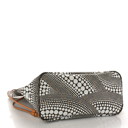 Louis Vuitton Monogram Kusama Waves Neverfull MM White 4 of 8