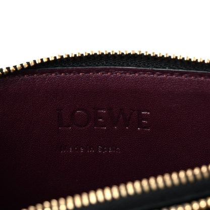 Loewe Calfskin Gate Double Zip Pouch Crossbody Black 6 of 11