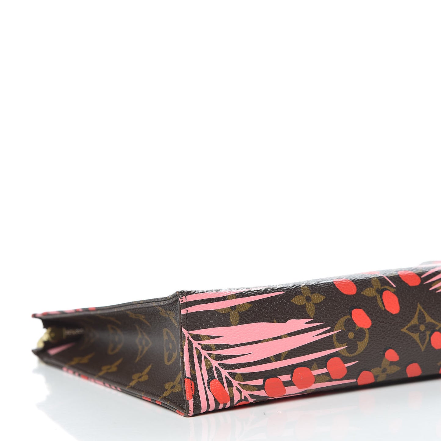 Monogram Jungle Dots Toiletry Pouch 26 Sugar Pink Poppy
