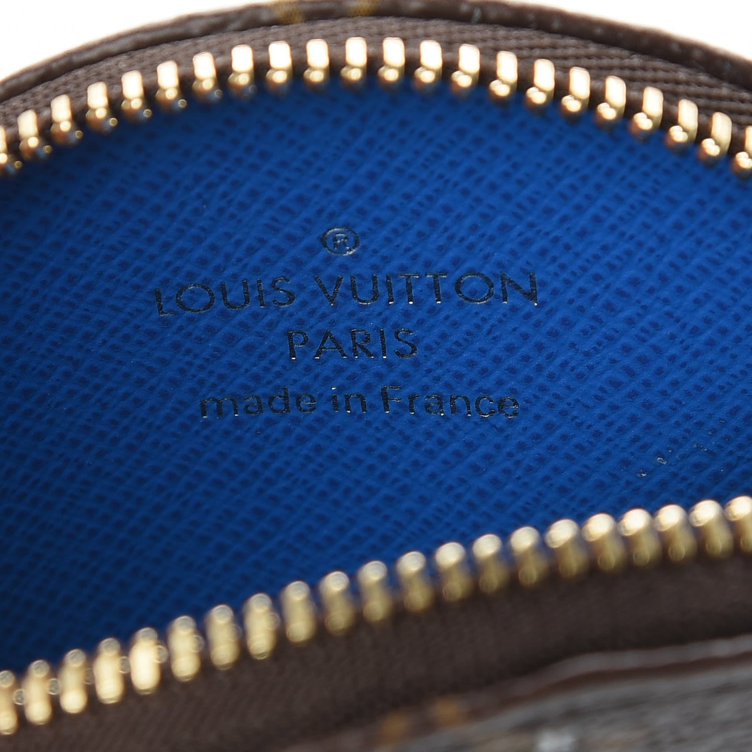 Louis Vuitton Monogram 2019 Christmas Animation Round Coin Purse Blue 6 of 7
