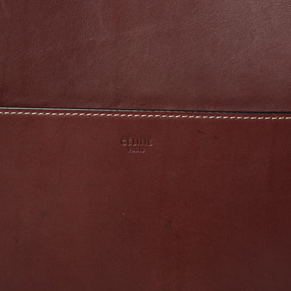 Celine Natural Calfskin Sangle Bucket Bag Burgundy 6 of 22