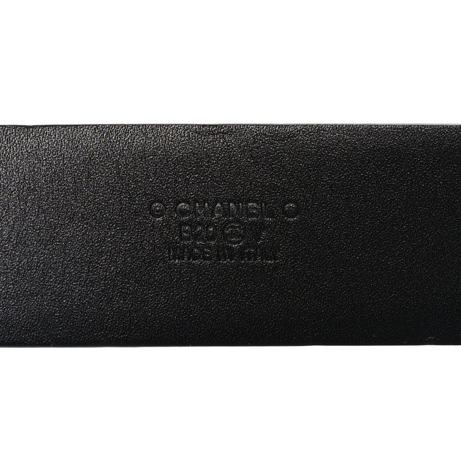 Chanel Lambskin Pearl Crystal CC Belt 90 36 Black 5 of 7