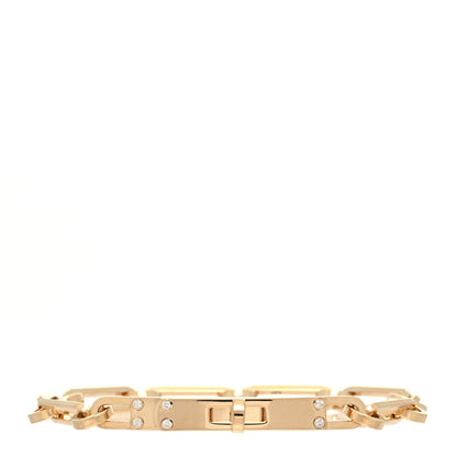 Hermes 18K Yellow Gold Diamond PM Kelly Chaine Bracelet XS 1 of 4