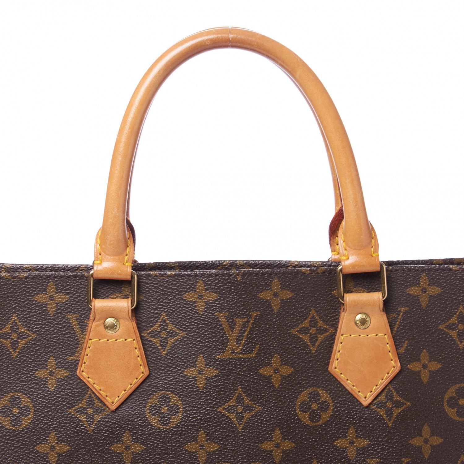 Louis Vuitton Monogram Sac Plat 7 of 8