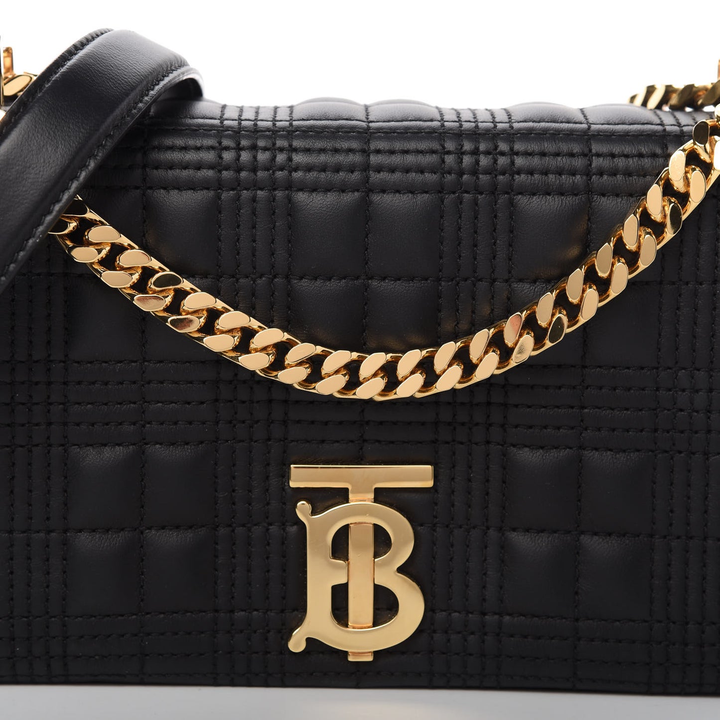 Lambskin Quilted Lola Bag Black