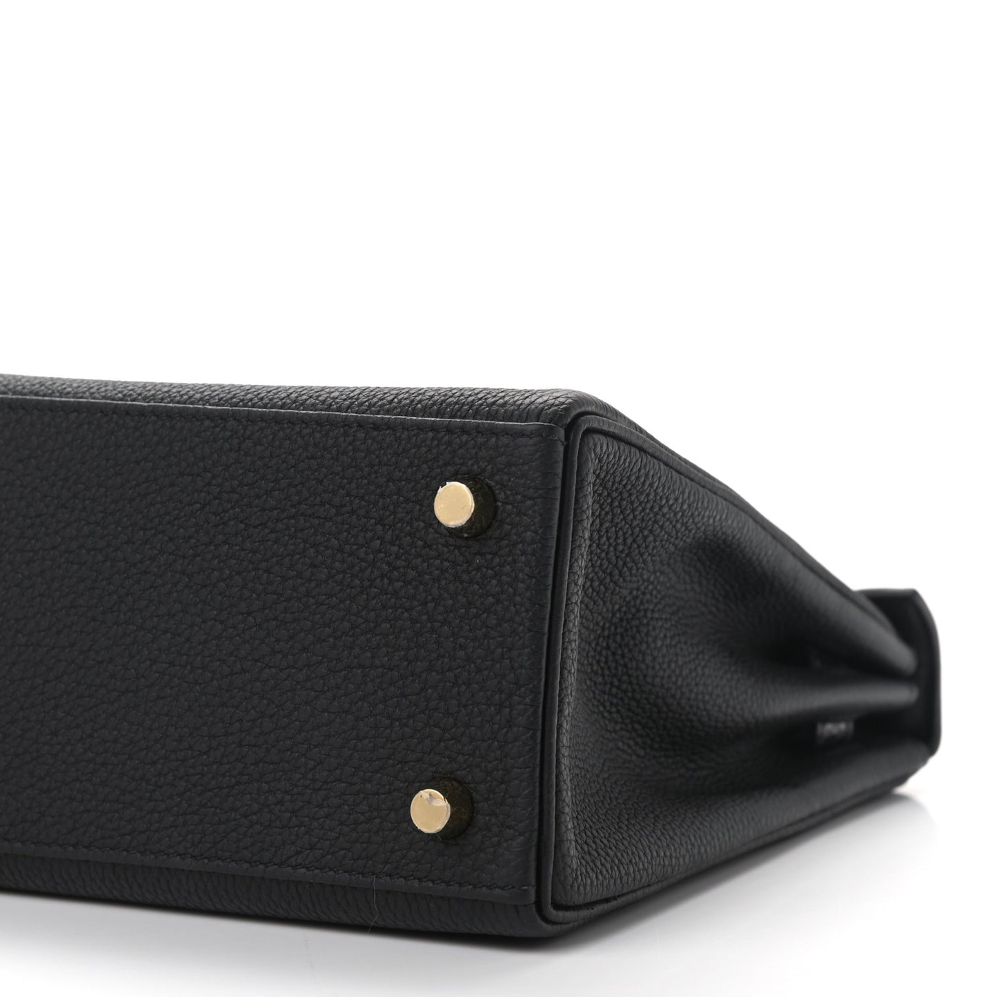 Togo Lizard Kelly Retourne Touch 25 Black