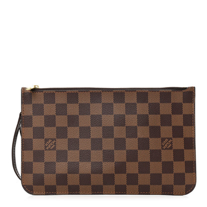 Louis Vuitton Damier Ebene Neverfull MM GM Pochette 1 of 7