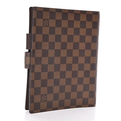 Louis Vuitton Damier Ebene Large Ring Agenda Cover 3 of 7