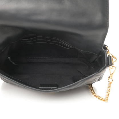 Fendi Nappa FF 1974 Embossed Mini Baguette Black 5 of 12