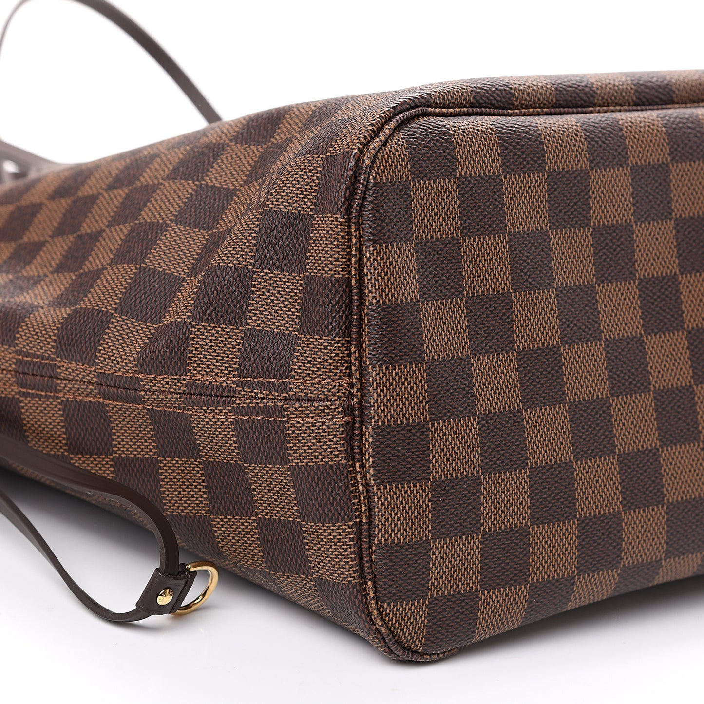 Damier Ebene Neo Neverfull MM Rose Ballerine