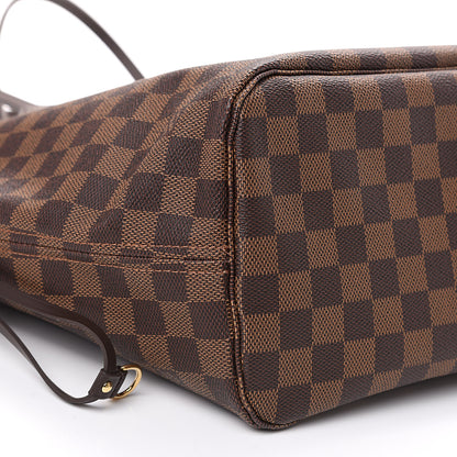 Louis Vuitton Damier Ebene Neo Neverfull MM Rose Ballerine 8 of 10
