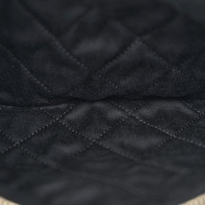 Chanel Cashmere Quilted Camellia Chanel 22 Black White 7 of 12