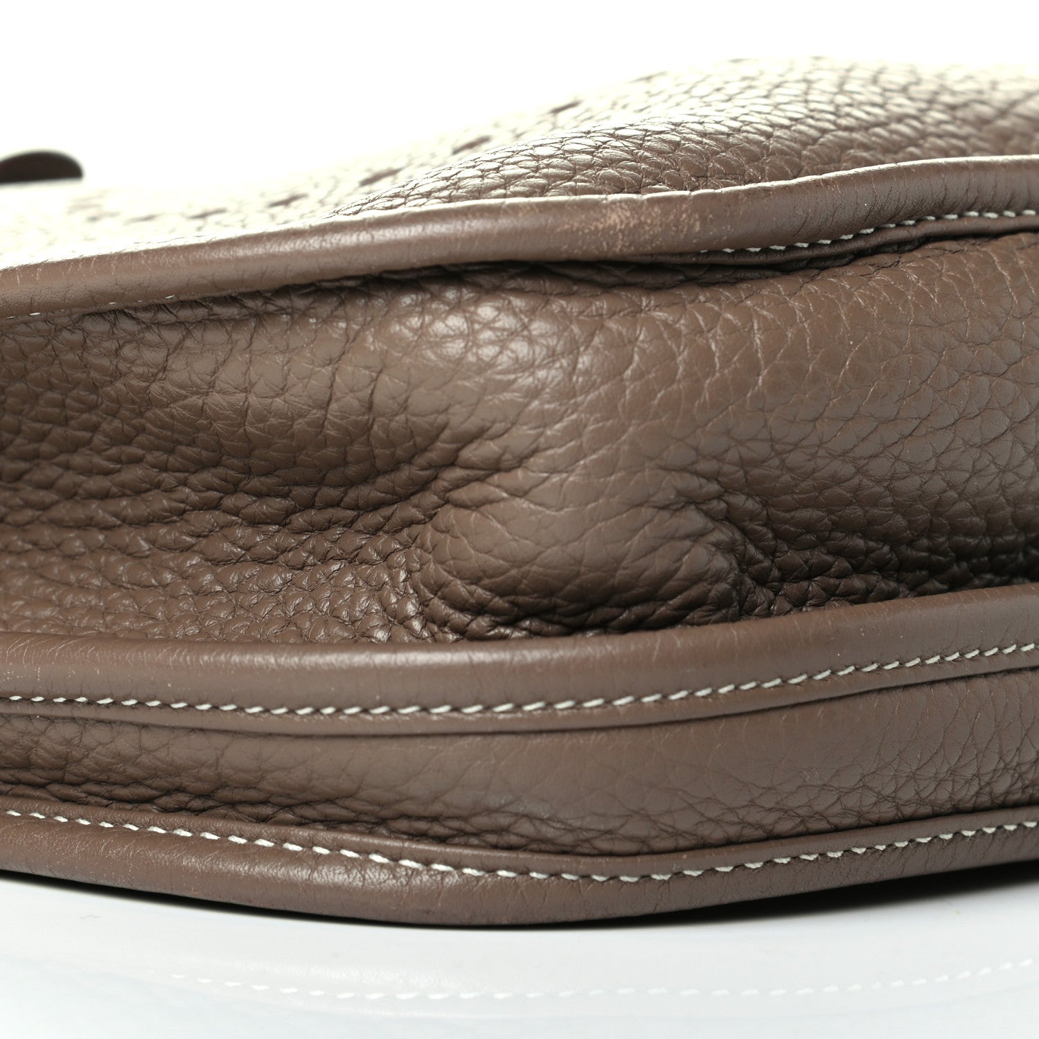 Hermes Taurillon Clemence Evelyne III PM Etoupe 5 of 7