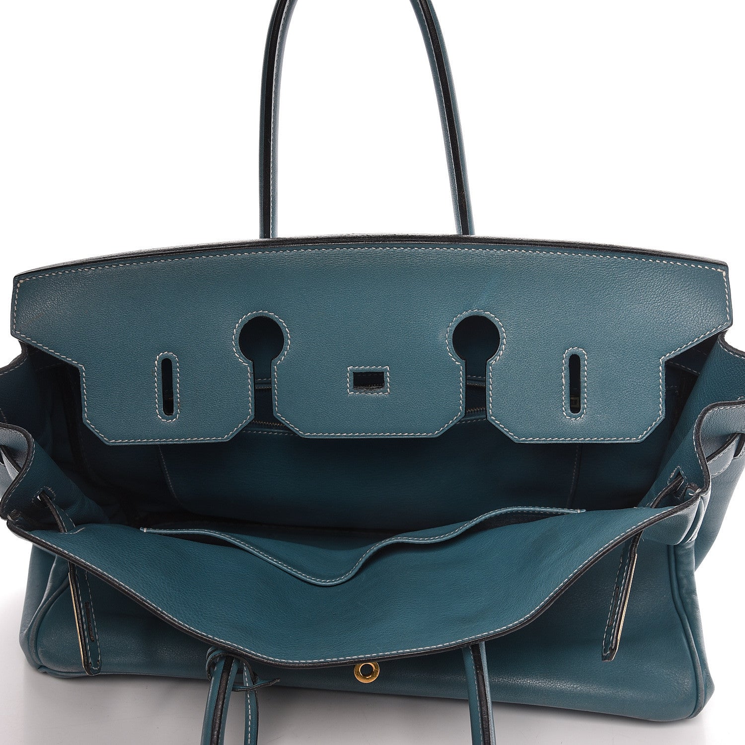 Hermes Swift Birkin 35 Blue Jean 15 of 55