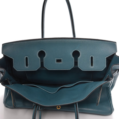 Hermes Swift Birkin 35 Blue Jean 15 of 55