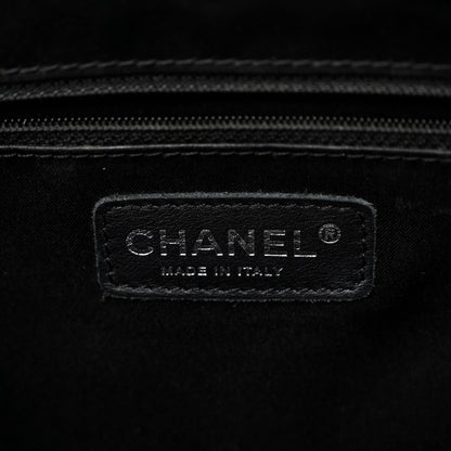 Chanel Caviar Quilted XL Grand Shopping Tote GST Black 6 of 10