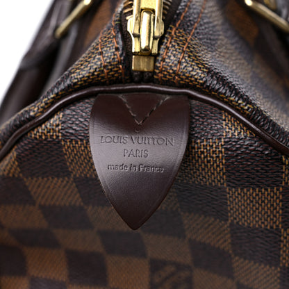 Louis Vuitton Damier Ebene Speedy 25 6 of 12