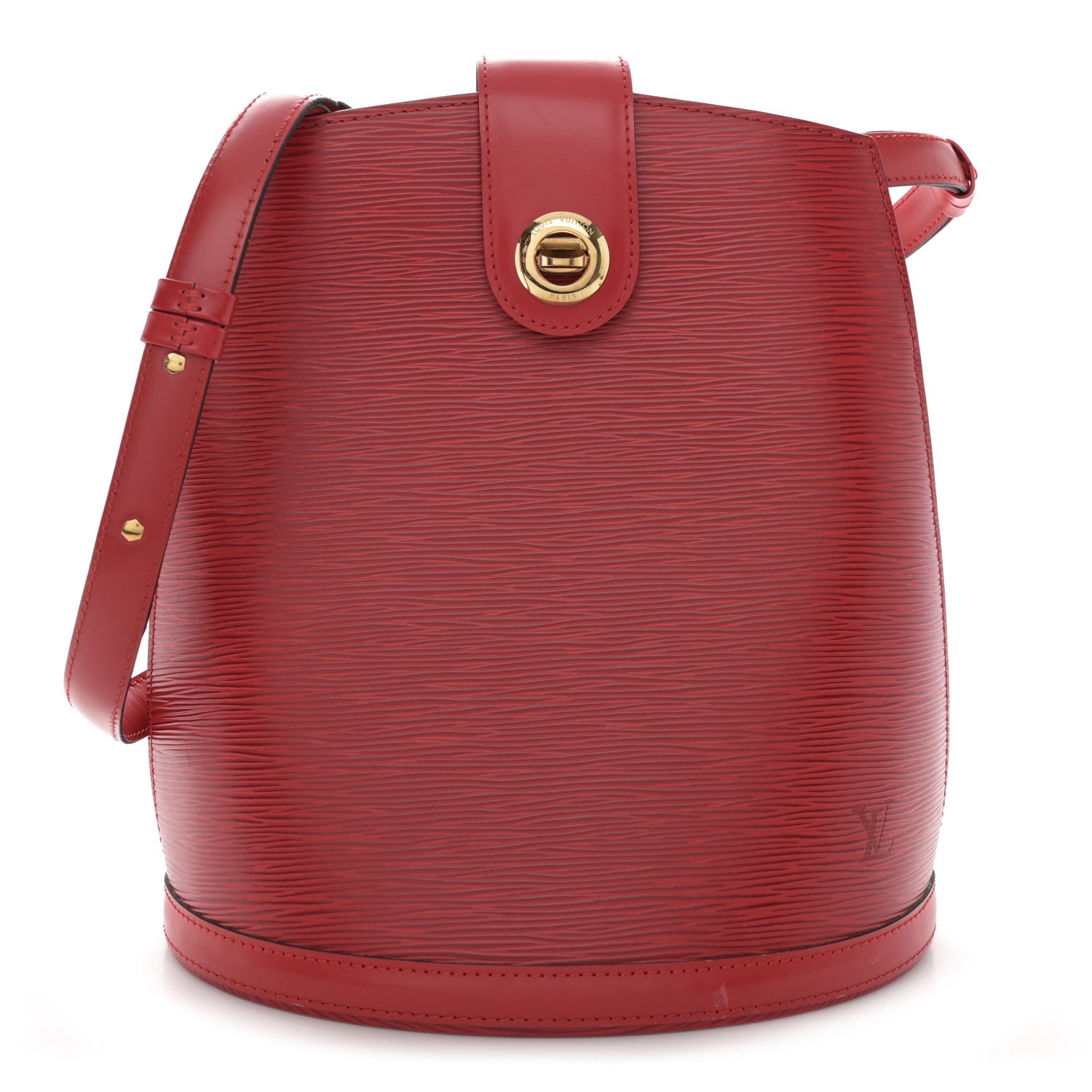 Louis Vuitton Epi Cluny Castillan Red 1 of 9