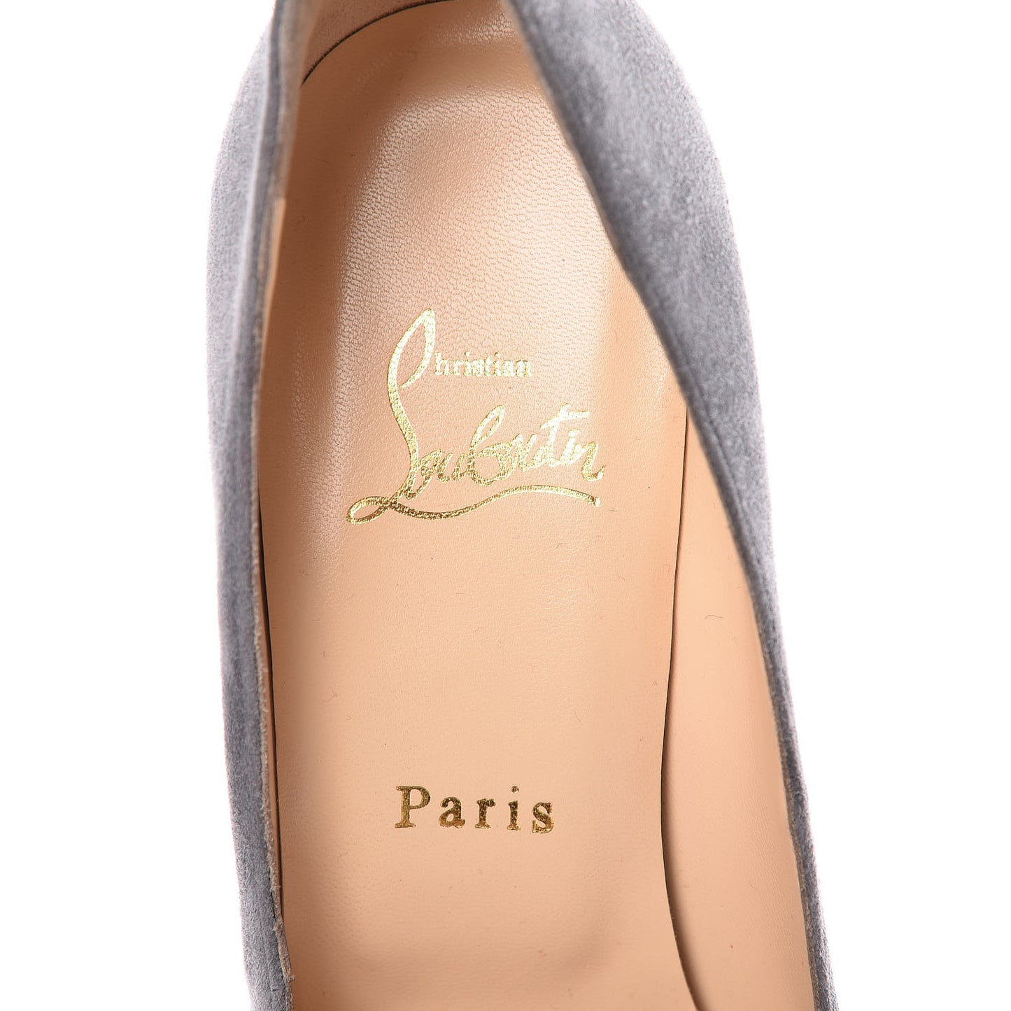 Suede Palais Royal Trepointe 140 Pumps 39 Grey