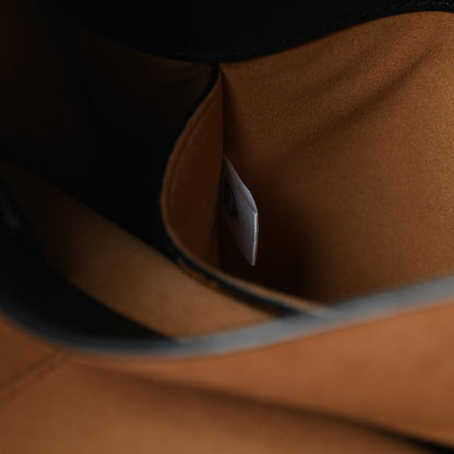 MCM Grained Calfskin Medium Milla Tote Black 6 of 9