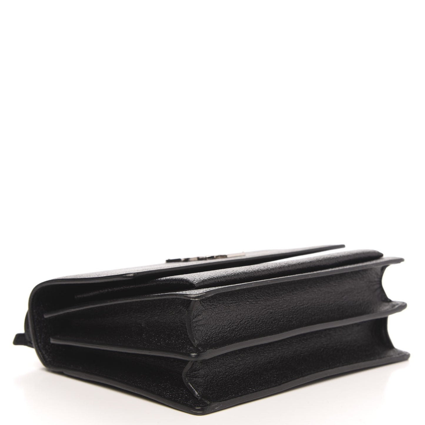 Grained Calfskin Erosion Medium Monogram Sunset Black