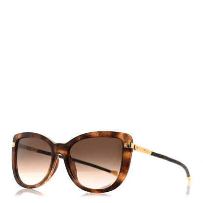 Louis Vuitton Monogram Charlotte Z0782E Sunglasses Dark Tortoise 1 of 11