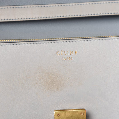 Celine Box Calfskin Medium Classic Box Flap Bag Sky 6 of 12