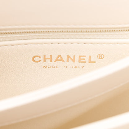 Chanel Lambskin Quilted Small Trendy CC Dual Handle Flap Bag White 6 of 12