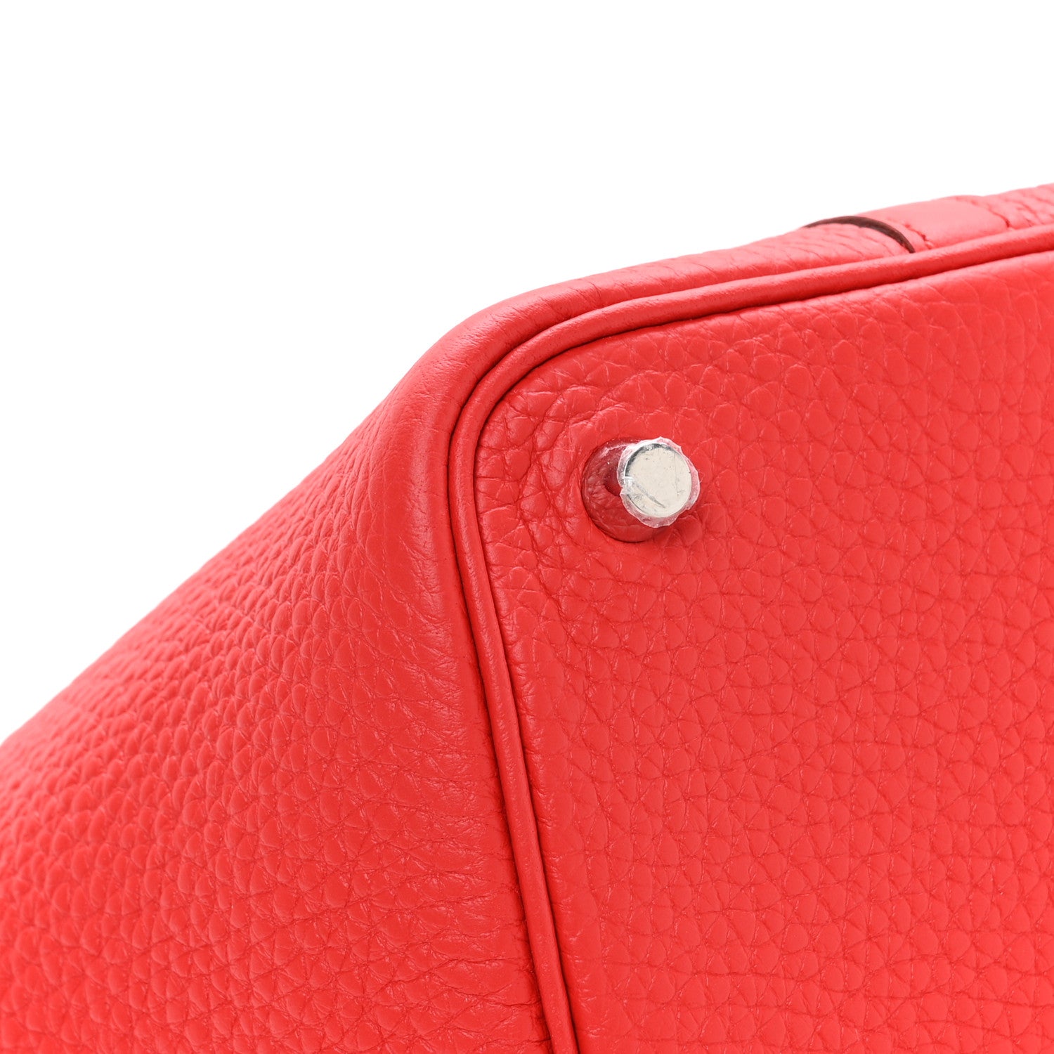 Hermes Taurillon Clemence Picotin Lock 18 PM Rouge de Coeur 10 of 12