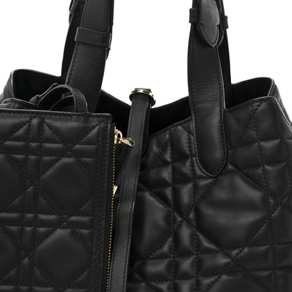 Christian Dior Calfskin Macrocannage Medium Toujours Black 9 of 11