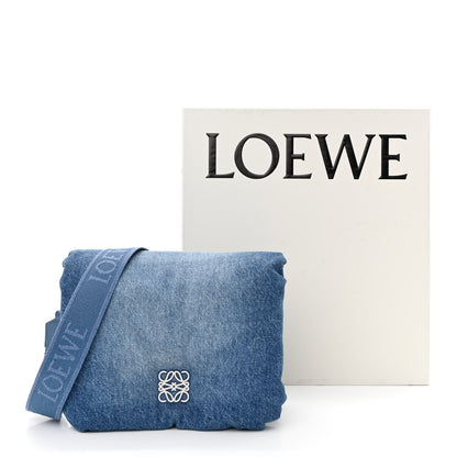 Loewe Denim Goya Puffer Bag Azul Denim 12 of 12