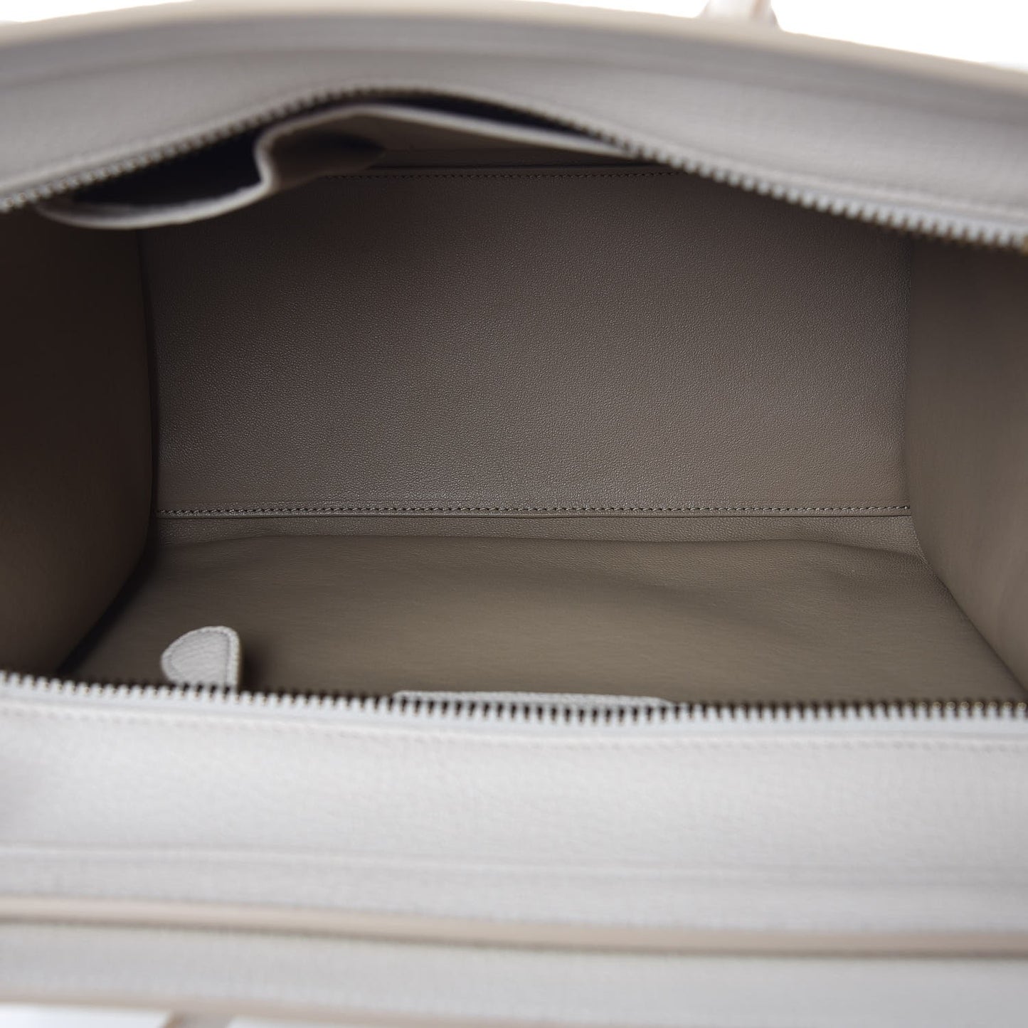 Goatskin Micro Luggage White