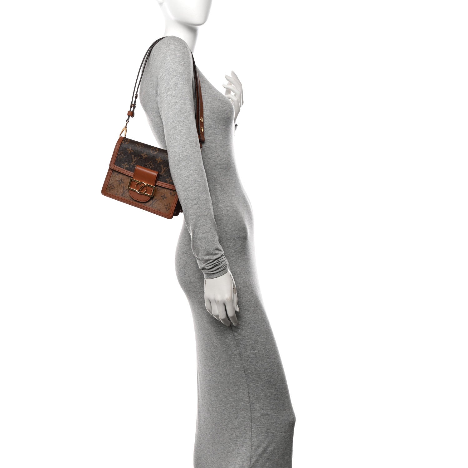 Louis Vuitton Reverse Monogram Dauphine Mini 2 of 10