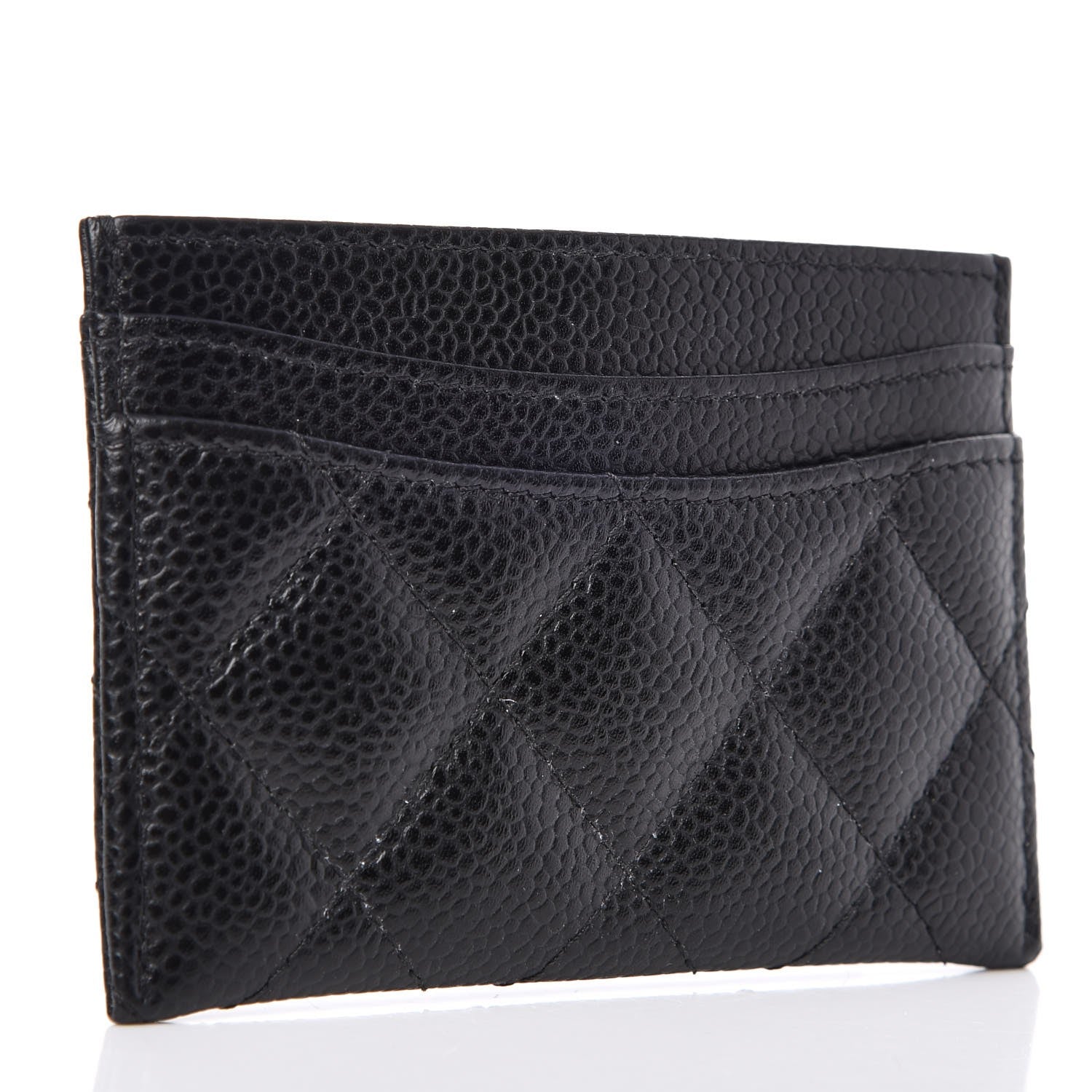 Chanel Caviar Quilted Card Holder Black 3 of 9