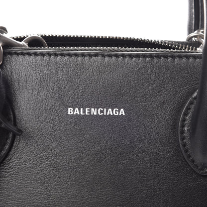 Balenciaga Calfskin I Love Techno S Ville Top Handle Bag Black Multicolor 6 of 12