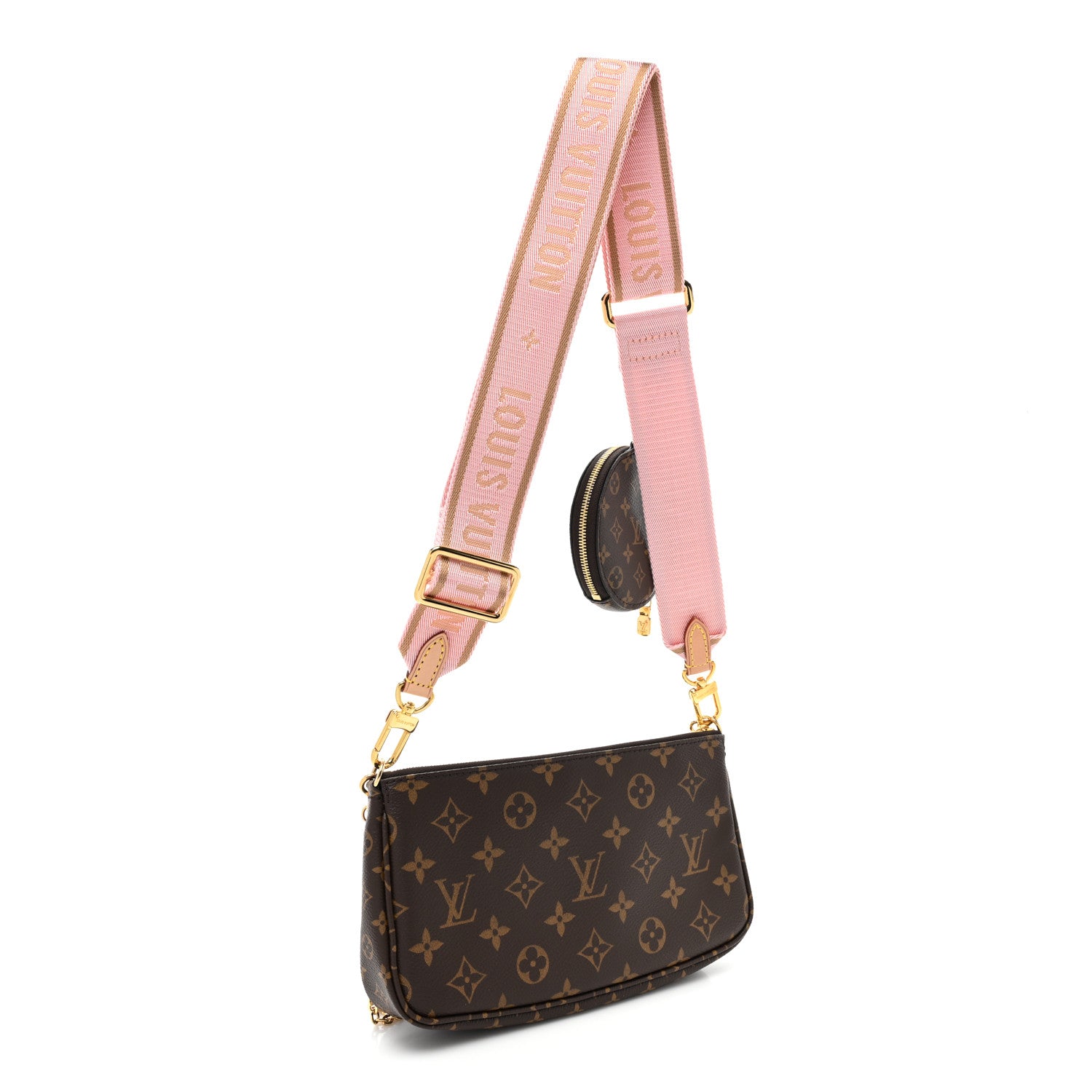 Louis Vuitton Monogram Multi Pochette Accessories Rose Clair 4 of 11